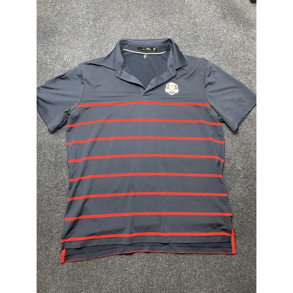 Ralph Lauren Other - Polo Ralph Lauren Ryder Cup USA 2020 Shirt Mens L Blue Golf Wicking Short Sleeve